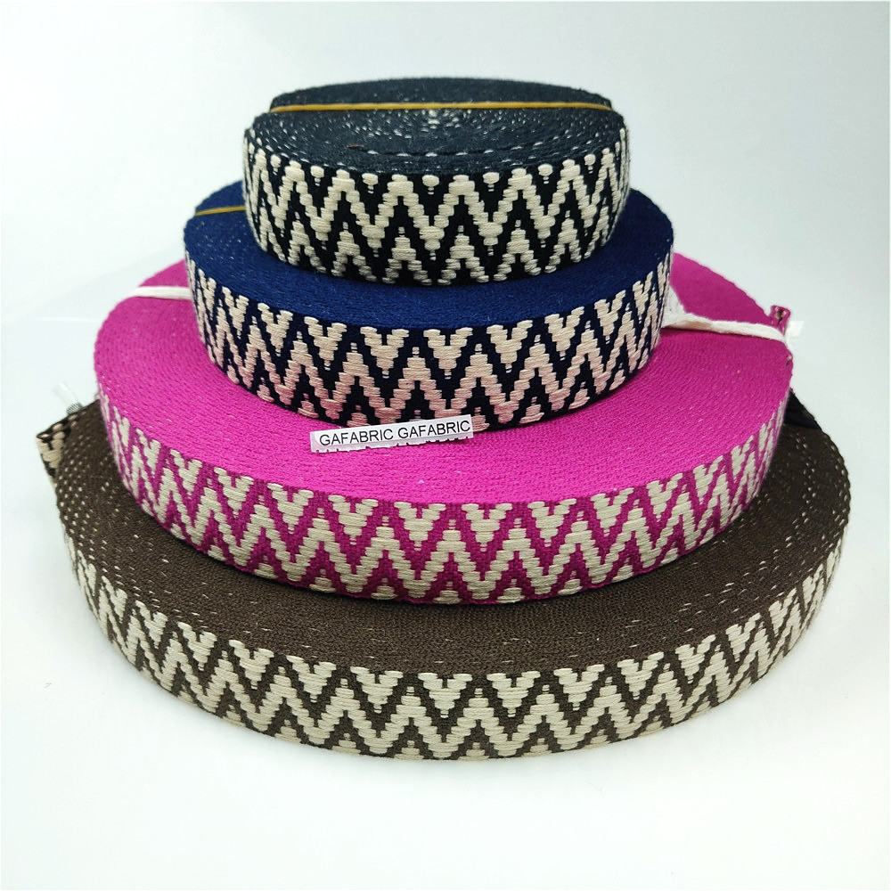 Sewing Thread In Textile - 부드러운 면 웨빙, 30mm 너비 웨이브