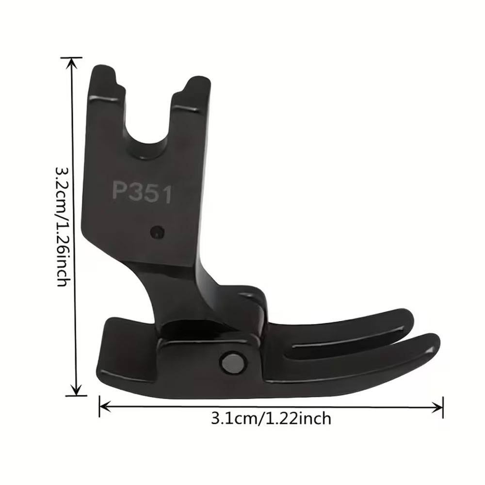 P351 올스틸 프레서풋 블랙 정전기 방지 전압 프레서 - Textile Sewing Machine 리뷰 및 가격