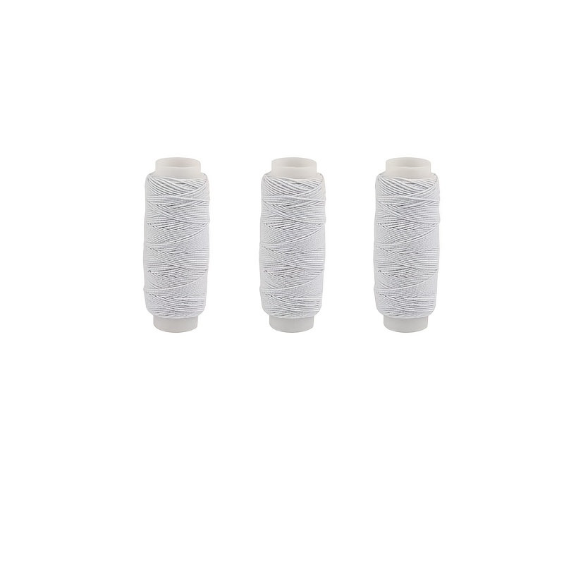20m 블랙 화이트 탄성 스레드 0.6mm 탄성 로프  - Sewing Latex 리뷰 및 가격