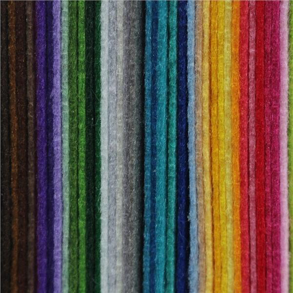 다양한 색상의 부직포 펠트 시트 40개 세트, 튼튼하고 - Sewing Thread In Textile 리뷰 및 가격