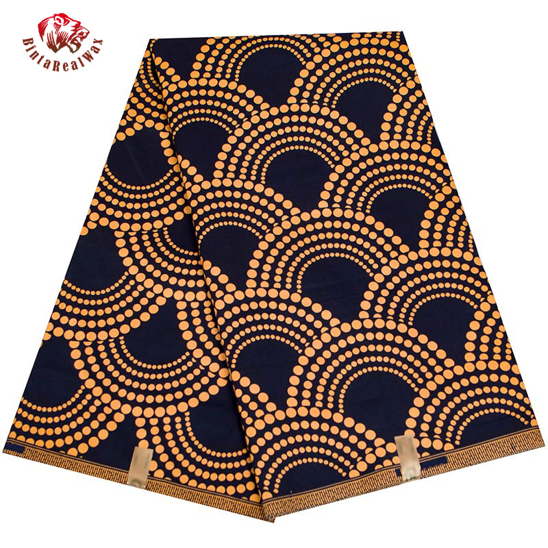 BintaRealWax 아프리카 패브릭 팬 패턴 앙카라 - Sewing Batik Fabric 리뷰 및 가격
