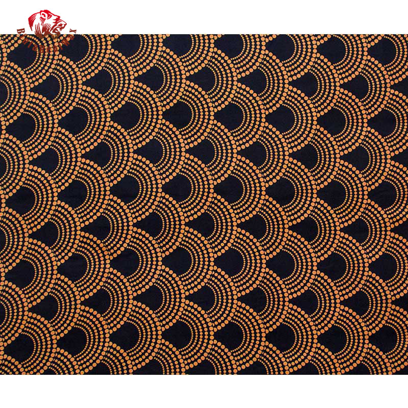 BintaRealWax 아프리카 패브릭 팬 패턴 앙카라 - Sewing Batik Fabric 리뷰 및 가격