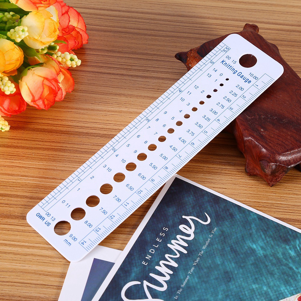퀼팅 패치워크 자 플라스틱 뜨개질 바늘 게이지 자 인치 - Sewing Gauge Ruler 리뷰 및 가격