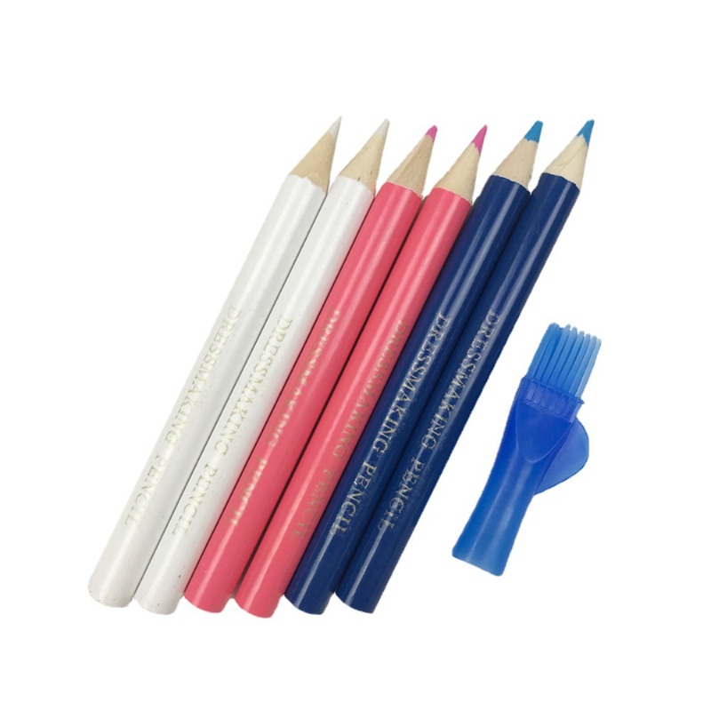3/6개입 수용성 패브릭 연필 브러시 캡 포함 재단사  - Sewing Gauge Ruler 리뷰 및 가격