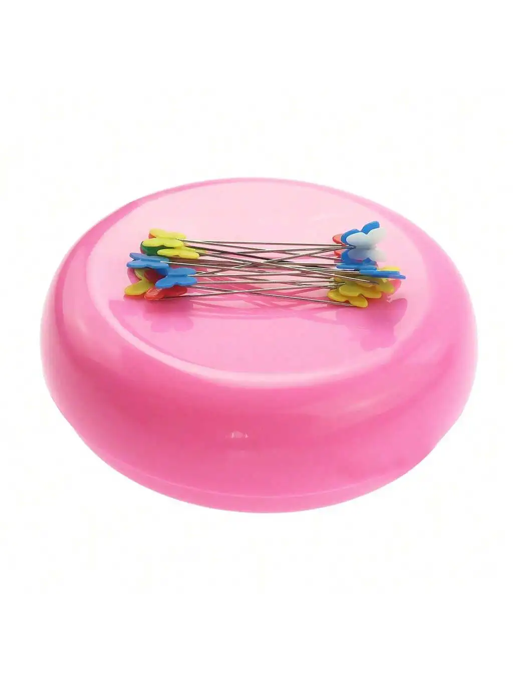 1PCS 마그네틱 핀 쿠션, 라운드 플라스틱 마그네틱  - Sewing Gauge Ruler 리뷰 및 가격